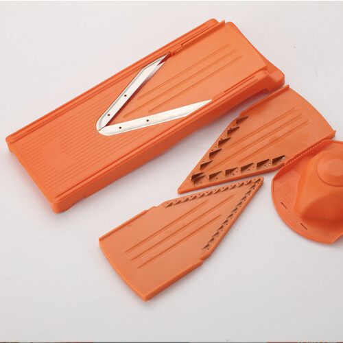 V Shaped Vegetable Chopping Tool With Durable Abs Construction V Shaped Blade Orange 1