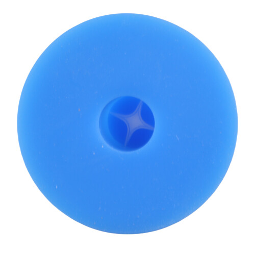 Ball Tee Gummi mit Anschlag für Golfplatz Blau