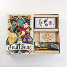 Courtisans Card Game For 2 To 5 Players With Hidden Identity And Strategy Theme