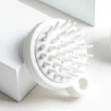 Hair Shampoo Brush Scalp Massage Clean Scrubber Siliconehead Body Scalp Spa Bath
