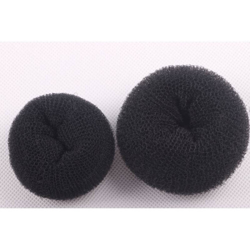 (Beige,L)Hair Bun Maker Tool With Nylon Material For All Ages Easy Stylish Gift Updos 2