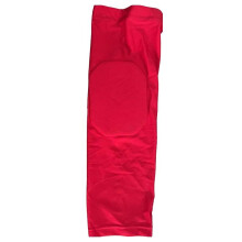 (Red,L)Anti Collision Outdoor Sports Leg Sleeves Breathable Arm Guards Running Football