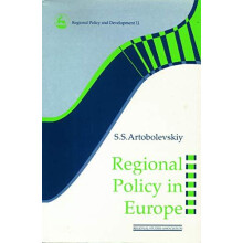 Regional Policy in Europe by S.S Artobolevskiy Paperback Book