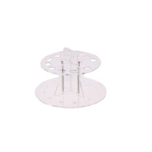 (Clear)Kosmetik Make-up Pinsel Halter für 10 Stück Zahnbürste Organizer Acryl Regal