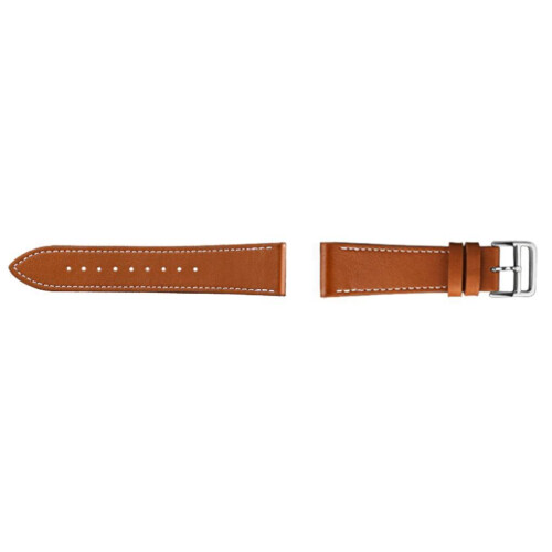 (Silver Frame)Replacement Leather Band Wrist Strap Watchband For Fitbit Blaze Watch Durable 2