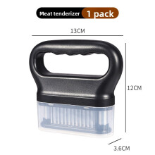 (12x13cm)Stainless Steel Kitchen Meat Tenderizer With Detachable Parts For Efficient Cook