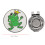 Froschkönig Golf Hutclip Ballmarker aus 7