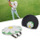 Rostfreier Golfhut-Clip, magnetischer Ballmarker, 6