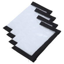 Angelhaken-Schutz aus PVC, transparent, 4er