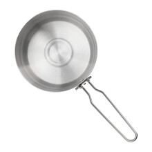 Campingtopf mit Deckel 1,5L Edelstahl 304