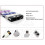 (Black)Nuevo Encendedor Electrónico Delgado Usb Recargable Cigarrillo Sin Llama 5