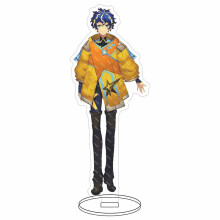 (Yellow)Hololive Vtuber Stand Figure Aqua Akai Usada Pekora Uruha Rushia Suisei Hosimati