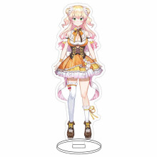 (Long Short Socks)Hololive Vtuber Stand Figure Aqua Akai Usada Pekora Uruha Rushia Suisei Hosimati