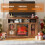 18" Electric Fireplace Insert, 750W/1500W, Remote Control 5