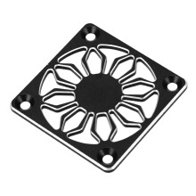 Schwarze RC Lüfterabdeckung 40x40 Aluminium