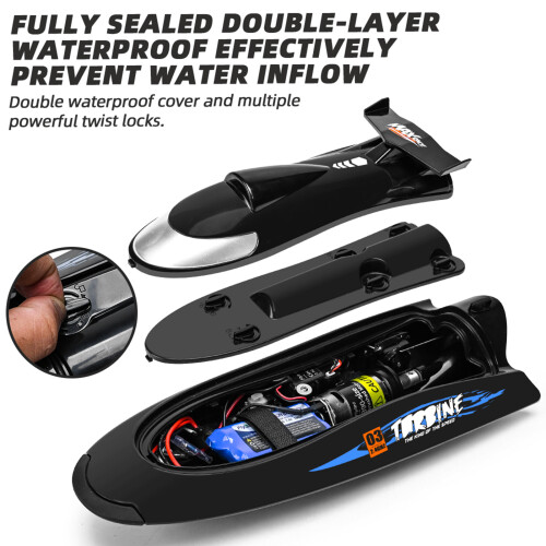 Ferngesteuertes Boot mit Jetantrieb Flytec V009 2
