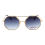Hally & Son Frames with Sunglasses-Clips HS904C01 01 52 5