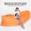 Tragbares Luftkissen Sofa Orange Camping Liege 18