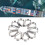 10er Pack Edelstahl 316 Kausche M3 Dreieck 7