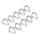 Edelstahl 316 Kausche M3 Dreieck Ring 10er Pack 14