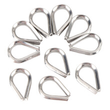 316 Edelstahl Kausche M3 Dreieck Ring 10 Stück