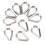 10er Pack Edelstahl 316 Kausche M3 Dreieck 2