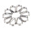 Edelstahl 316 Kausche M3 Dreieck Ring 10er Pack 12