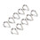 Edelstahl 316 Kausche M3 Dreieck Ring 10er Pack 16