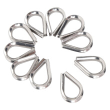 10er Pack Edelstahl 316 Kausche M3 Dreieck