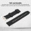 Huawei GT2 GT2e Armband aus Silikon, Schwarz, 20mm 2