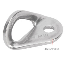 Kletterhaken aus 316 Edelstahl robust
