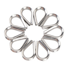 Edelstahl 316 Kausche M3 Dreieck Ring 10er Pack