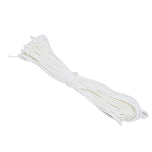 Weißes 9-adriges Paracord, Länge 100FT, 2