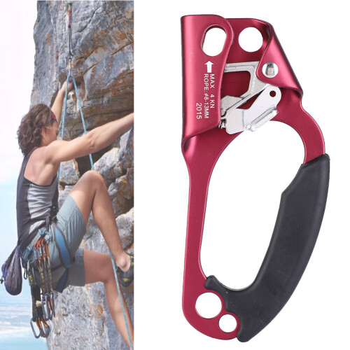 Kletter-Ascender rechts, rot, für 8-13mm Seile 2