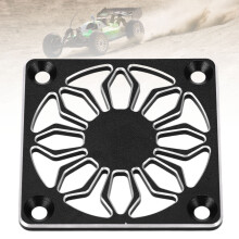 Kompakte RC Lüfterblende 40x40mm Alu schwarz