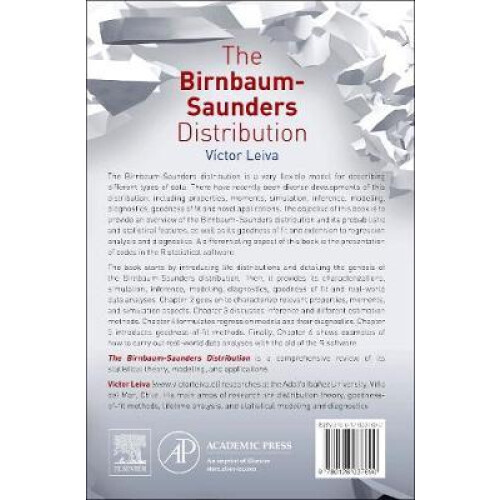 The BirnbaumSaunders Distribution by Victor Leiva Paperback Book