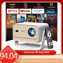 Smart Projector 4K Android 13.0 5G WiFi Bluetooth Beamer Home Theater Movie UK