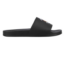 (10 UK, Black) Pretty Boy Ugly World Mens Wide Strap Sliders