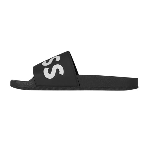 (8 UK, Black/White) Boss Mens Aryeh Logo Sliders 2