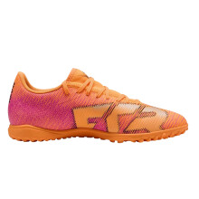 (7.5 UK, Orange/Black) Puma Mens Future 8 Play Embossed Turf Training Astro Turf Trainers