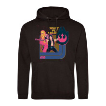 (XL, Black) Star Wars Mens Don't Fly Solo Han Solo & Chewbacca Printed Hoodie