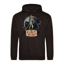 (XL, Black) Star Wars Mens Crush The Rebellion Darth Vader Hoodie