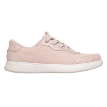(4 UK, Light Pink) Skechers Womens/Ladies Bobs Skip Suede Casual Shoes