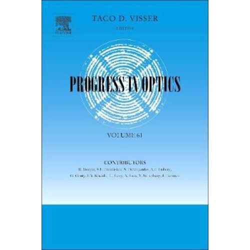 Progress in Optics by Taco Visser Hardcover Book