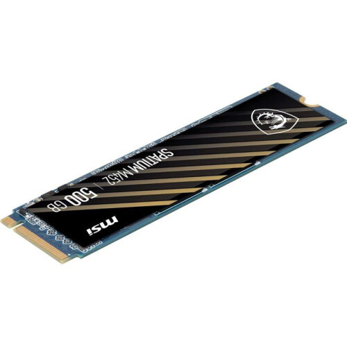 MSI SSD NVMe - MSI - SPATIUM M452 - 500 Go - PCIe 4.0 - M.2 2