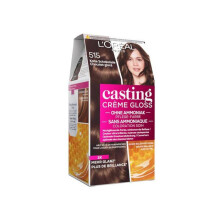 L'Oréal - Coloración Casting Crème Gloss - 515 Chocolat Glacé - Cubre las canas - Coloración del cabello