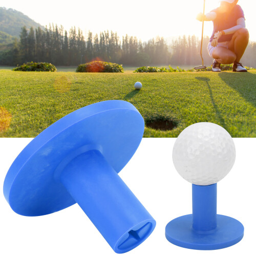 Golf Tee Zubehör Gummi stabil blau