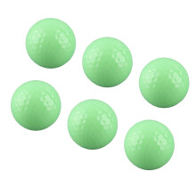 Leuchtende Golfbälle (6 Stück) für Nachtrunde