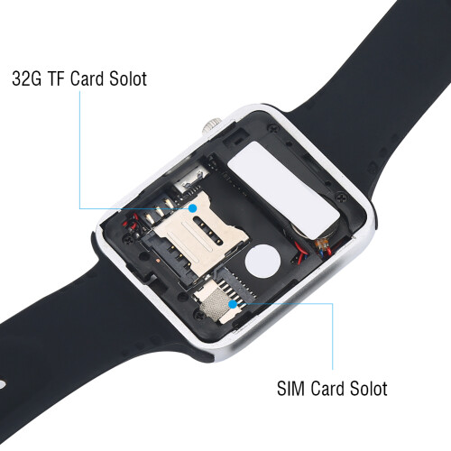 Touchscreen-Smartwatch mit Musikplayer