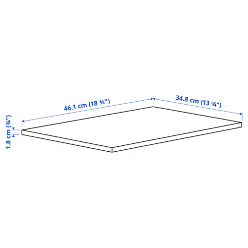 IKEA KOMPLEMENT Wardrobe Shelf 2